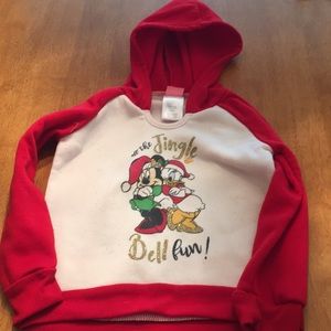 Disney holiday sweatshirt